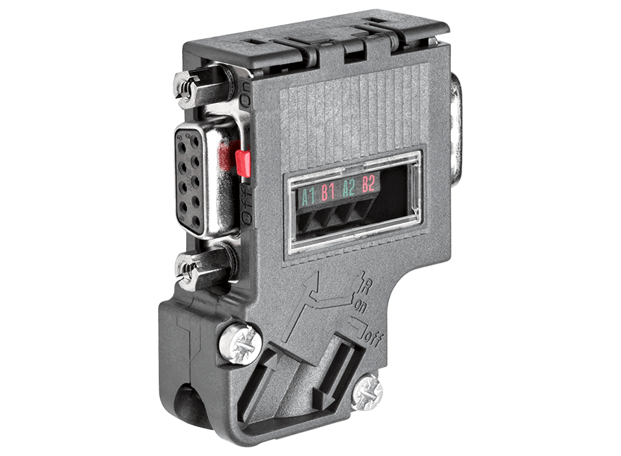 6ES7972-0BB42-0XA0 – Plug kết nối PROFIBUS outlet cáp inclined