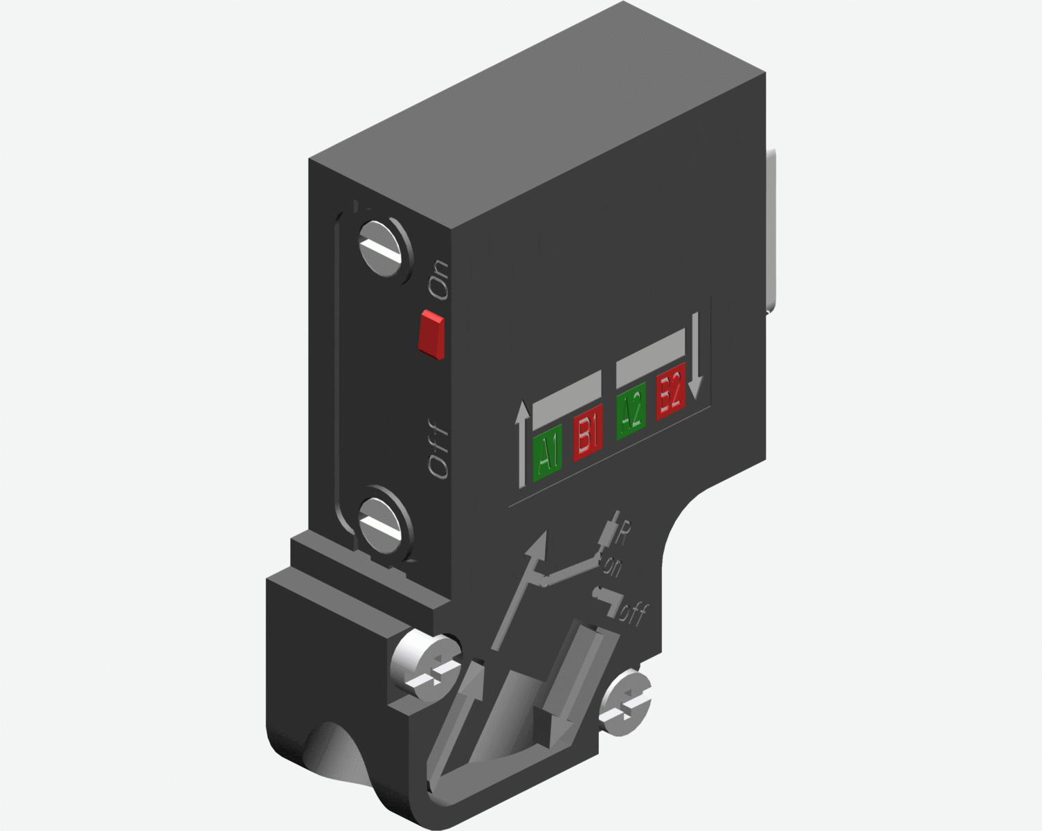 6ES7972-0BA61-0XA0 – Plug kết nối PROFIBUS cáp outlet 35°