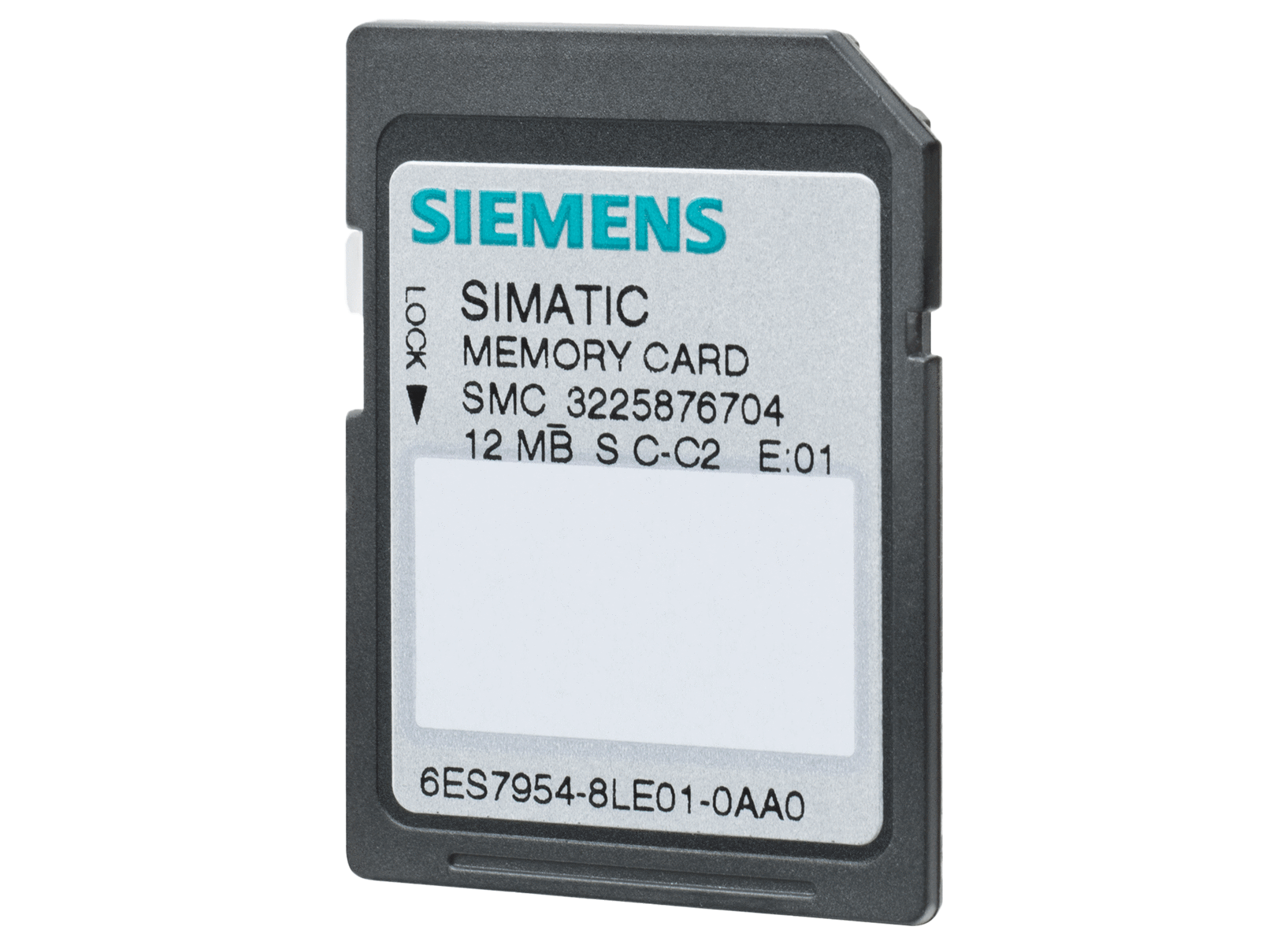 6ES7954-8LE03-0AA0 – Thẻ nhớ 12 MB cho S7-1X00 CPU/SINAMICS