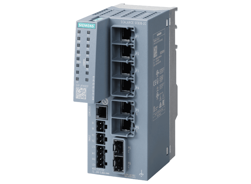 6GK5636-2GS00-2AC2 – Indus. Security Appliance SCALANCE SC636-2C