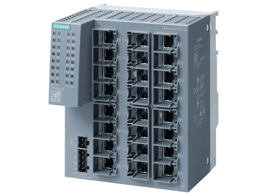 6GK5124-0BA00-2AC2 – Bộ chia mạng Switch IE SCALANCE XC124