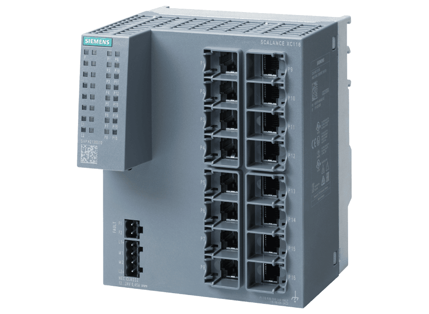 6GK5116-0BA00-2AC2 – Bộ chia mạng Switch IE SCALANCE XC116