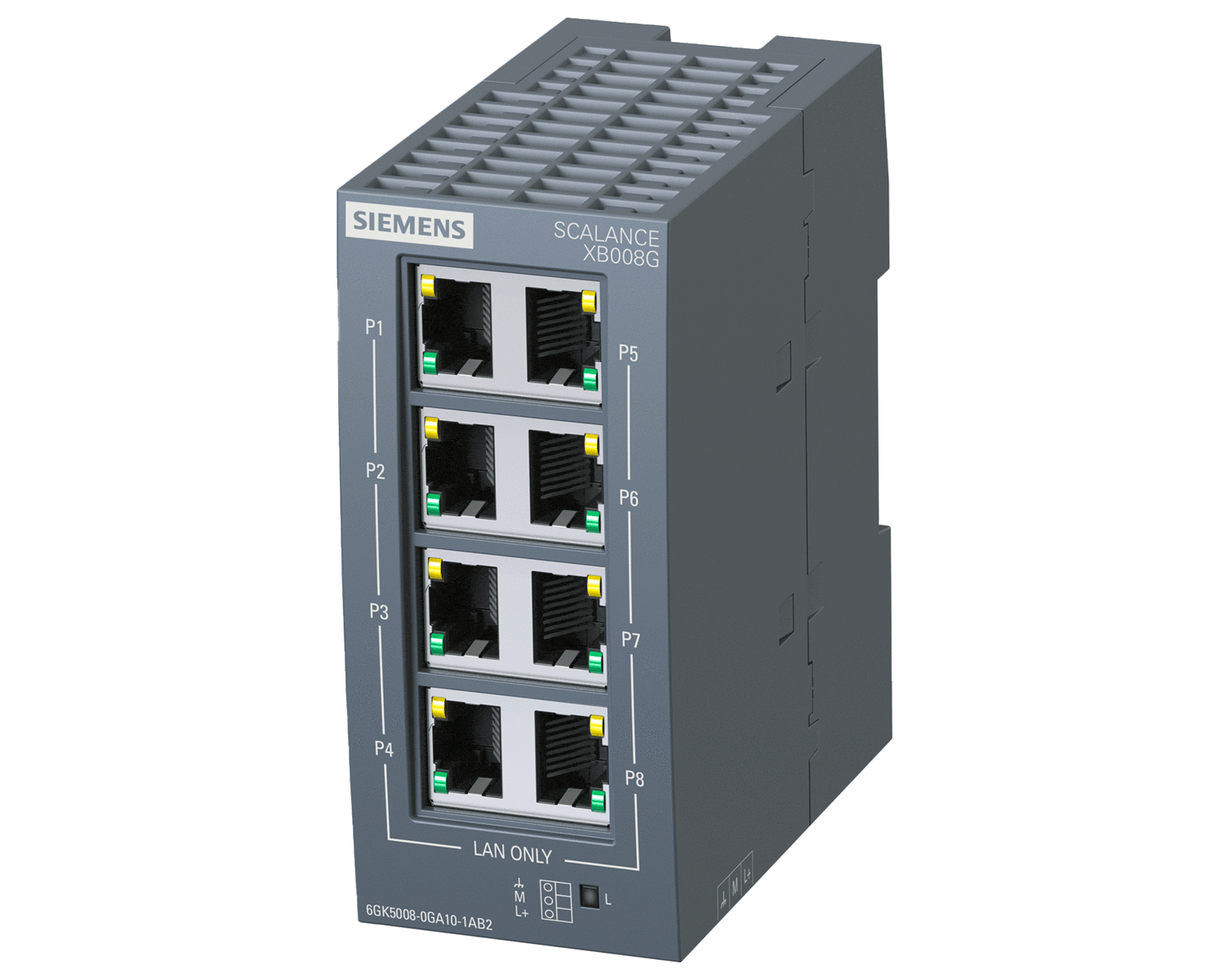 6GK5008-0GA10-1AB2 – Bộ chia mạng Switch IE SCALANCE XB008G