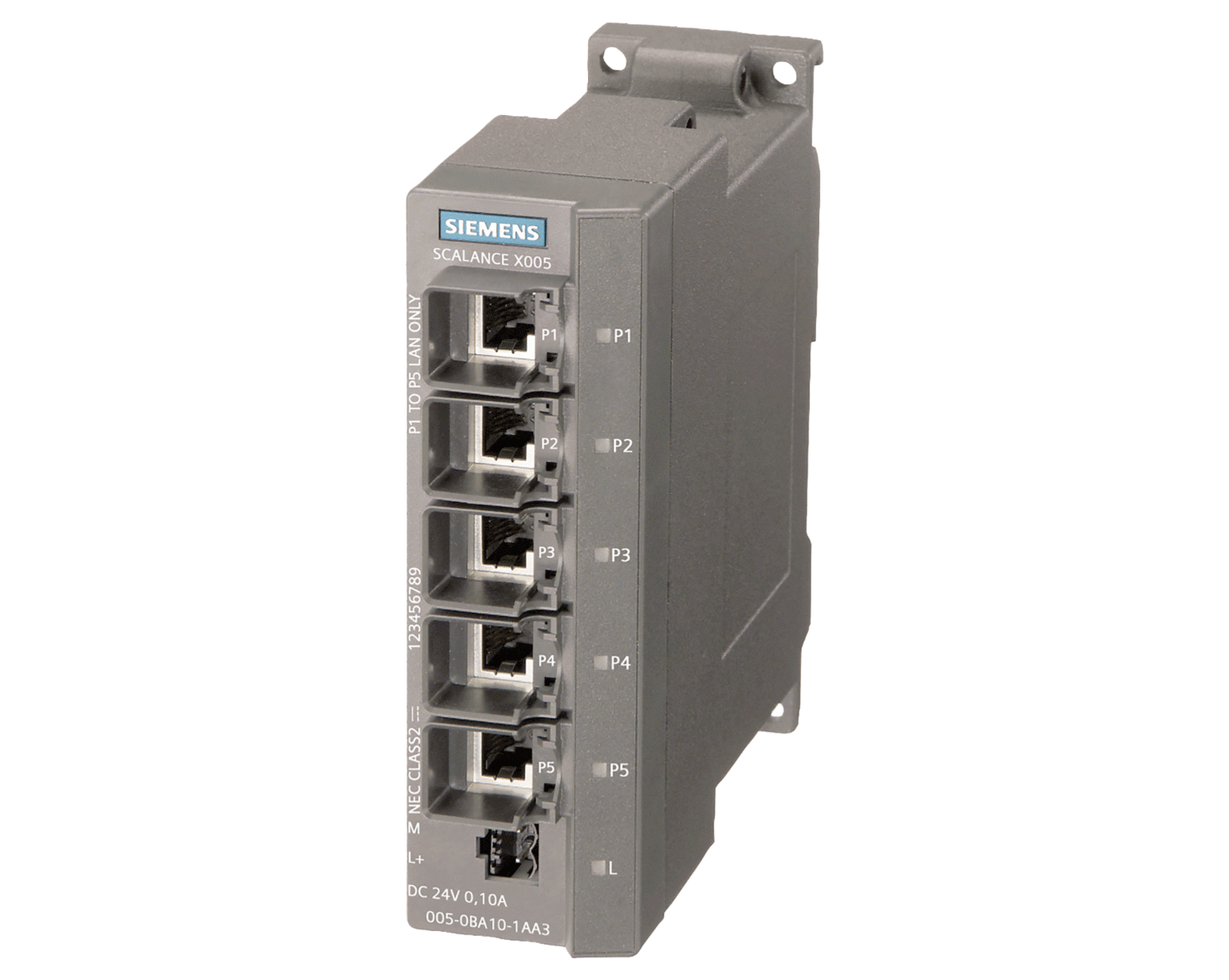 6GK5005-0BA10-1AA3 – Switch IE Entry Level SCALANCE X005