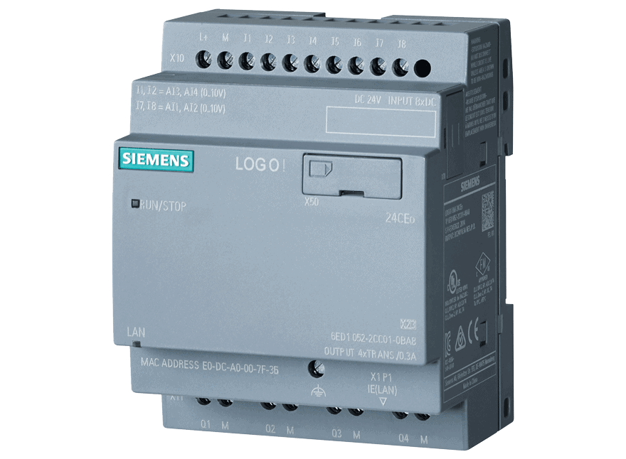 6ED1052-2CC08-0BA1 – Module Logic LOGO! 8, 24CEO without Display