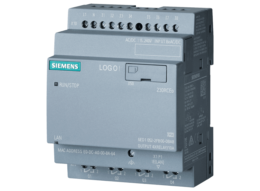 6ED1052-2FB08-0BA1 – Module Logic LOGO! 230RCEo 8DI/4DQ
