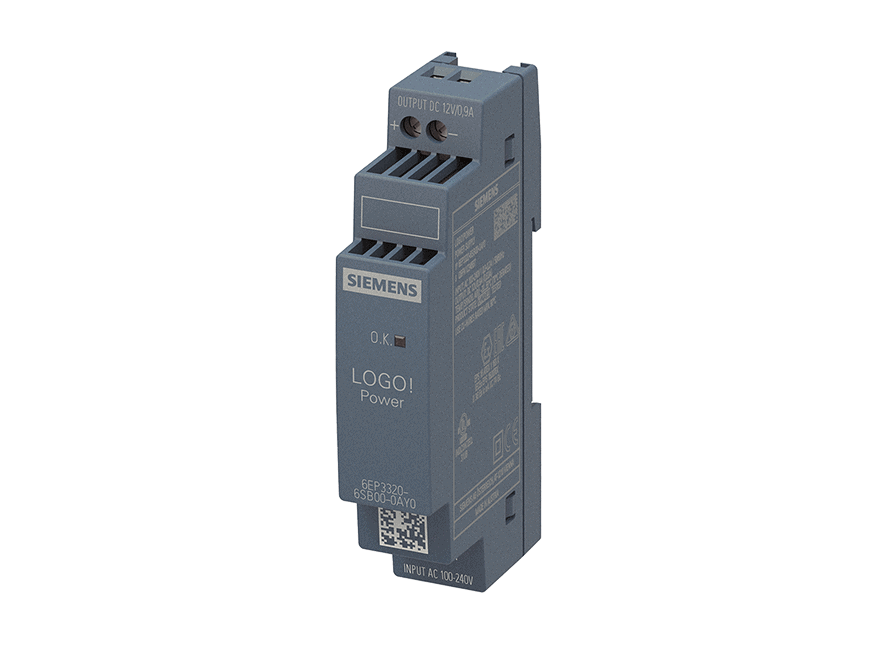 6EP3320-6SB00-0AY0 – Stabilized power supply LOGO!Power 12 V / 0.9 A