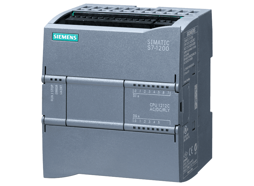 6ES7212-1BE40-0XB0 – Compact CPU 1212C AC/DC/relay S7-1200