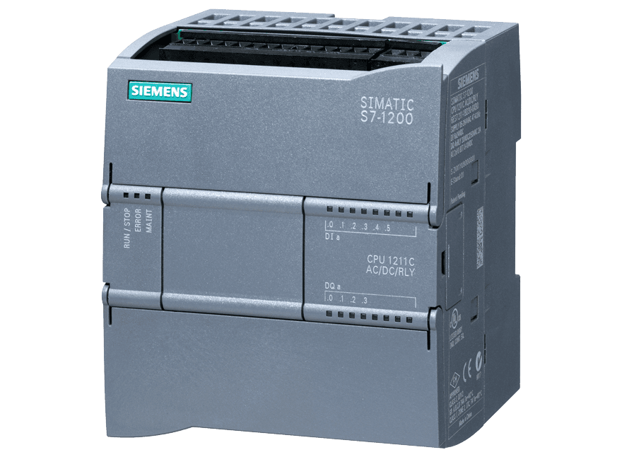 6ES7211-1BE40-0XB0 – Compact CPU 1211C AC/DC/relay S7-1200