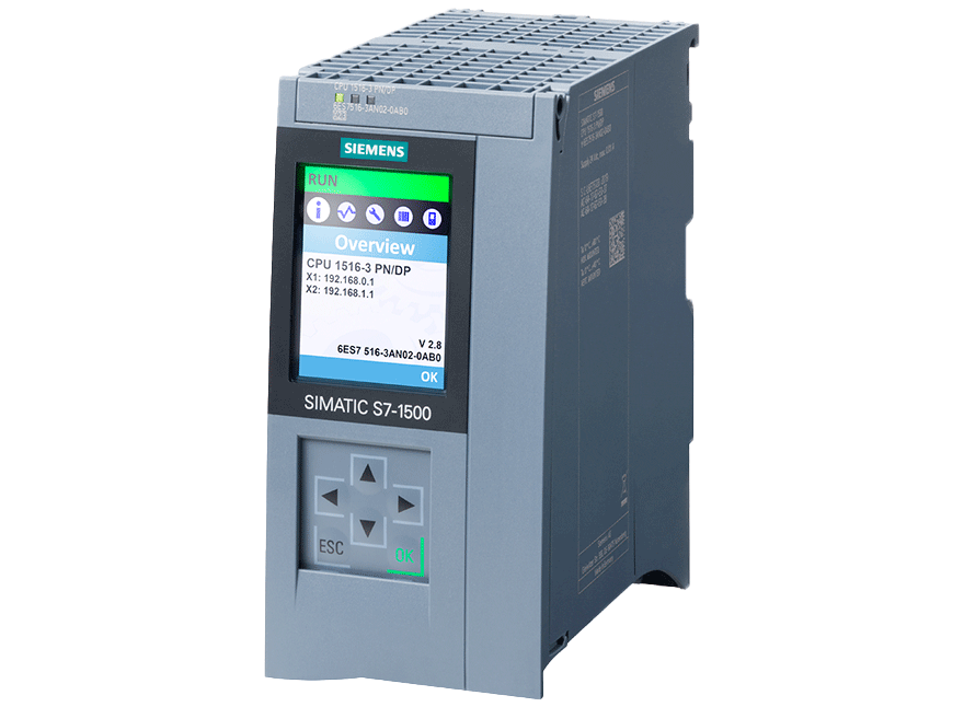 6ES7516-3AN02-0AB0 – Bộ Lập Trình PLC S7-1500 CPU 1516-3 PN/DP