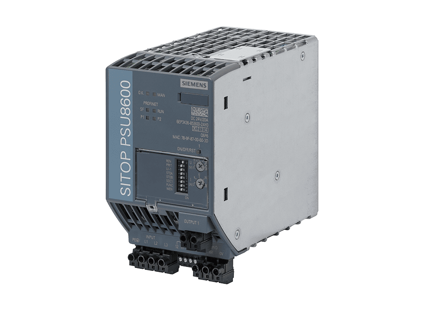 6EP3436-8SB00-2AY0 – Stabilized Power Supply SITOP PSU8600 3AC 20 A PN