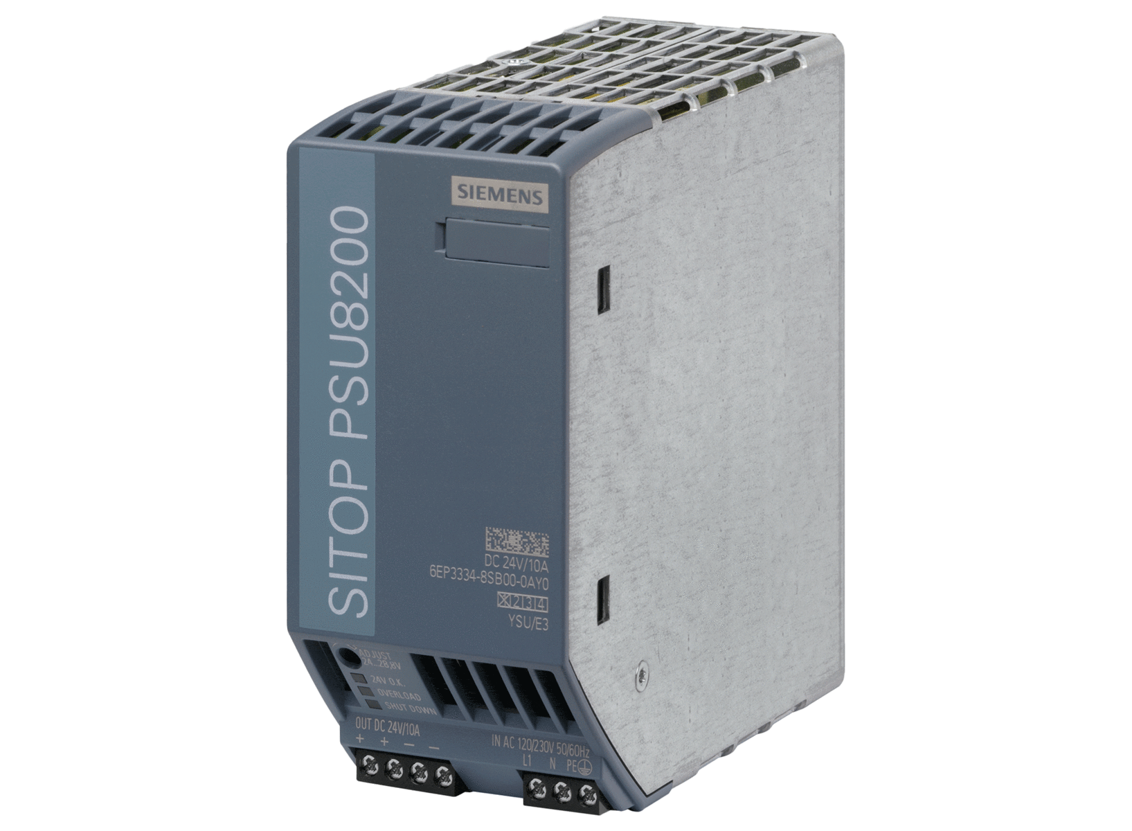 6EP3334-8SB00-0AY0 –Bộ nguồn SITOP PSU8200 24V/10A Stabilized