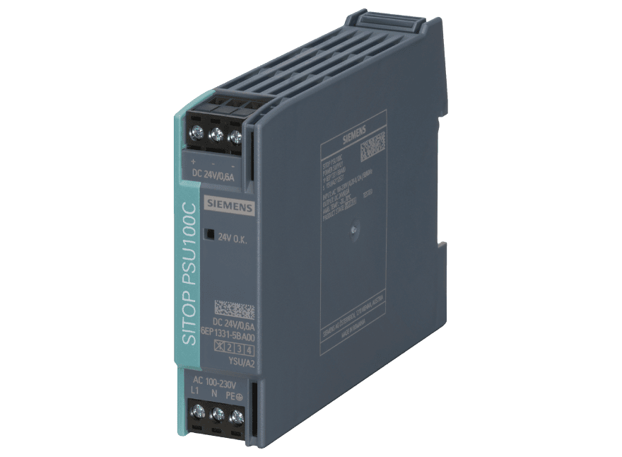 6EP1331-5BA00 – Stabilized Power Supply SITOP PSU100C 24 V/ 0.6 A