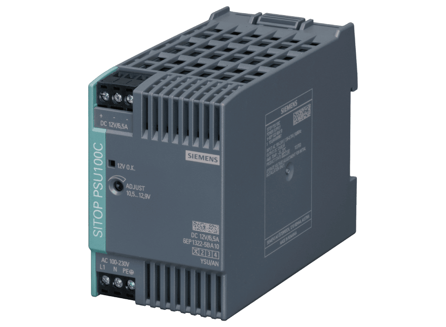 6EP1322-5BA10 – Stabilized Power Supply SITOP PSU100C 12 V/6.5 A