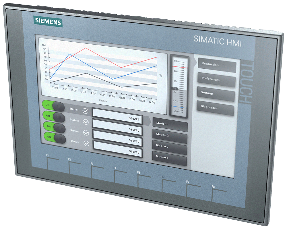 6AV2123-2JB03-0AX0 – Màn hình HMI Basic KTP 900 9″