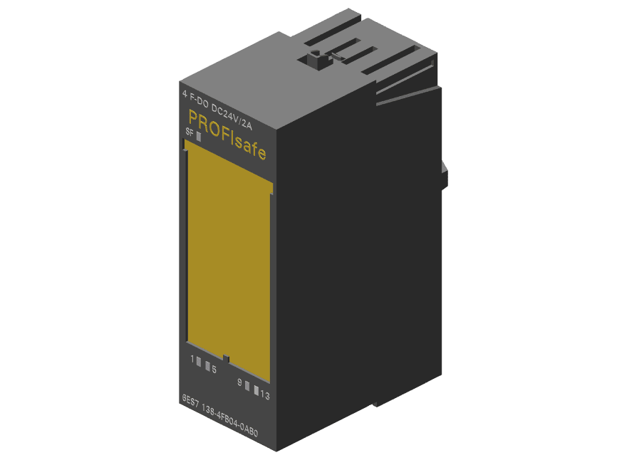 6ES7138-4FB04-0AB0 – Module Electronic 4 F-DO PROFIsafe ET 200S