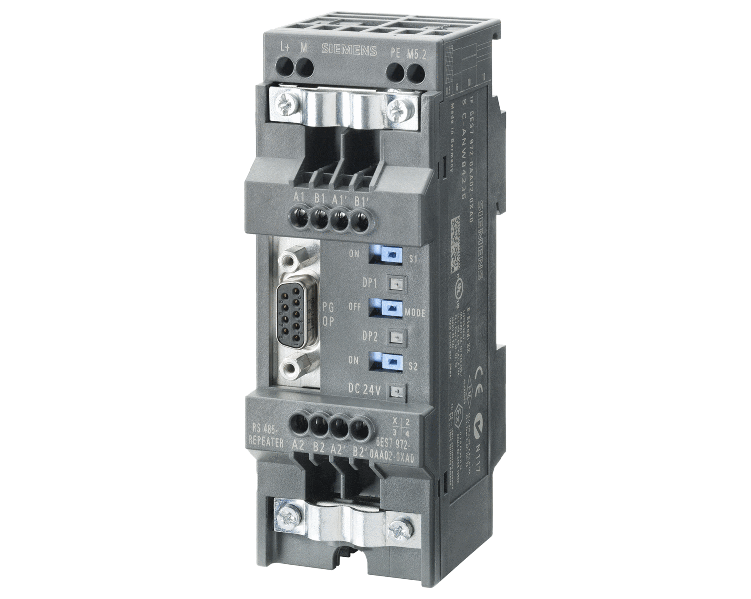 6ES7972-0AA02-0XA0 – Bộ khuếch đại RS485 repeater SIMATIC DP
