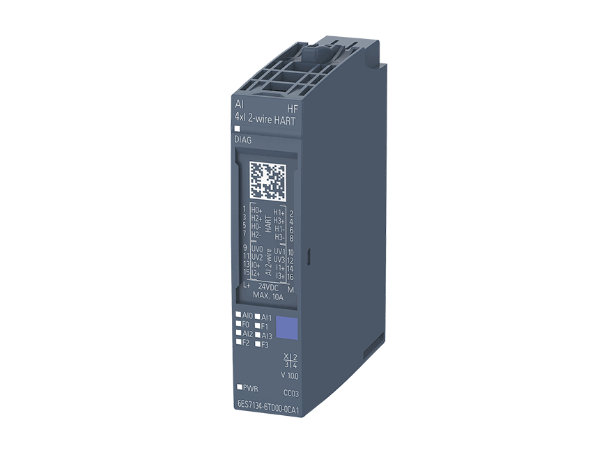 6AG1134-6TD00-2CA1- Môđun AI 4xI 2-wire 4-20mA Hart Siplus ET200SP