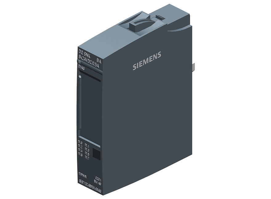 6ES7132-6BF61-0AA0 – Môđun DQ 8x 24V DC/0,5A Sink Basic ET 200SP