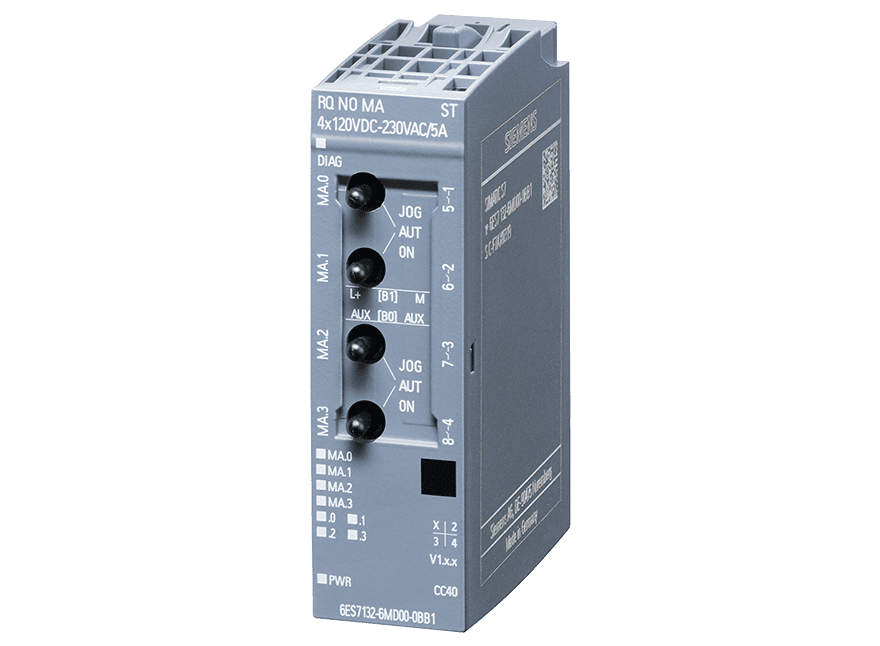6ES7132-6MD00-0BB1 – Môđun RQ NO-MA4x120VDC 230VAC/5A ST ET 200SP