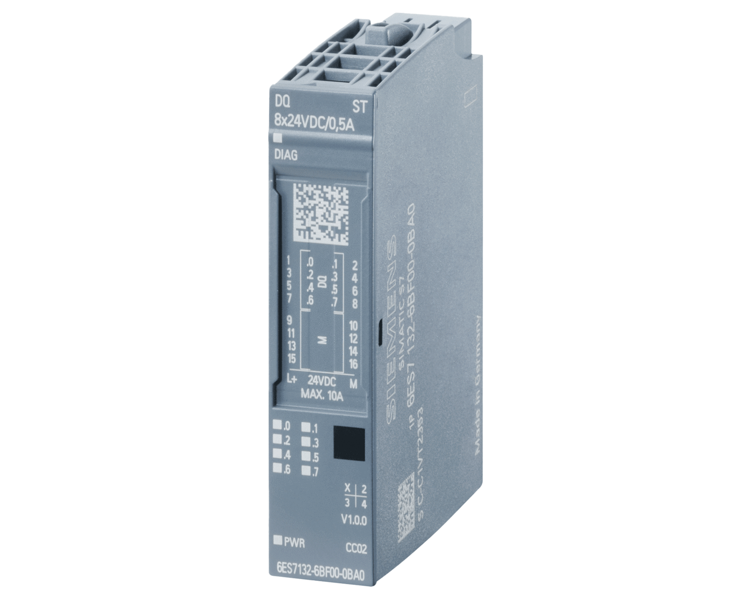 6ES7132-6BF00-0CA0 – Module DQ 8x 24VDC/0.5A High Feature