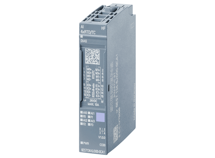 6ES7134-6JD00-0CA1 – Module AI 4xRTD/TC High Feature ET 200SP