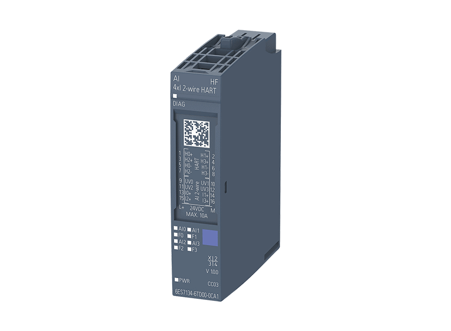 6ES7134-6TD00-0CA1 – Module AI 4XI 2-wire HART HF ET 200SP