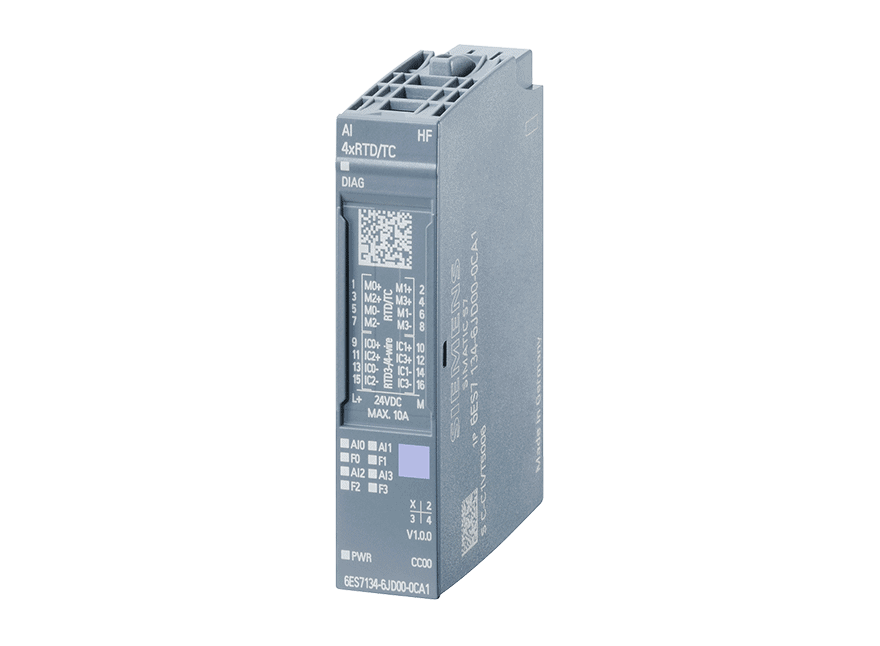 6ES7134-6JD00-2CA1 – Module AI 4xRTD/TC High Feature ET 200SP