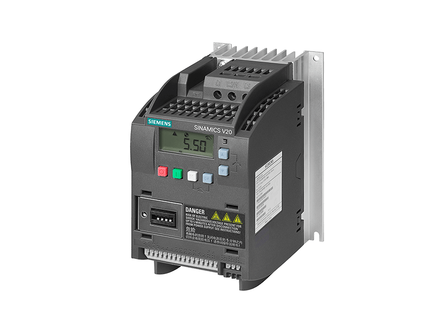 6SL3210-5BE21-1CV0 – Biến tần V20 1,1kW 3 pha Integrated filter