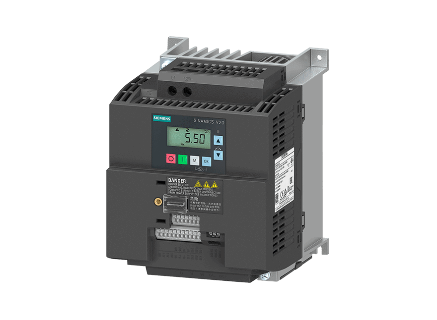 6SL3210-5BB23-0UV1 – Biến tần V20 3kW 1 pha unfiltered