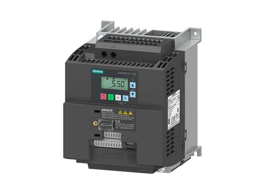 6SL3210-5BB23-0BV1 – Biến tần V20 3kW 1 pha integrated Filter