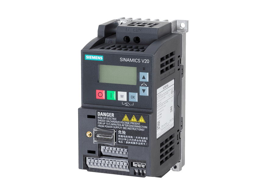 6SL3210-5BB11-2UV1 – Biến tần V20 0.12kW 1 pha unfiltered