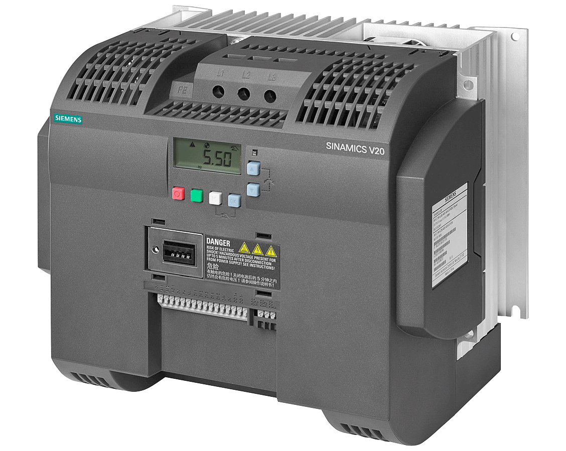 6SL3210-5BE31-5UV0 – Biến tần SINAMICS V20 3P AC380-480V 15 kW