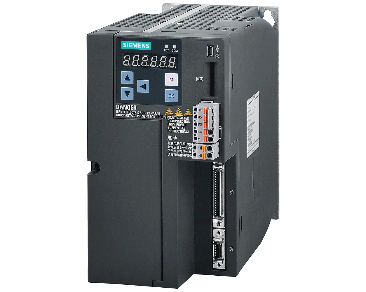 6SL3210-5FE11-5UA0 – Servo Drive V90 3P AC380-480V 1.5/1.75 kW
