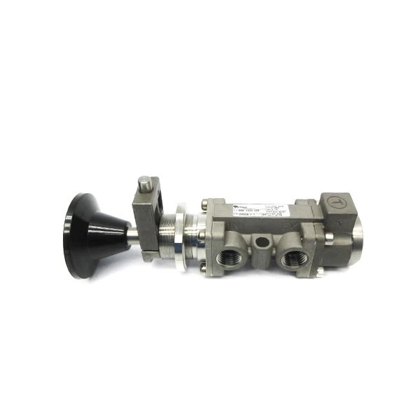 BIP-3309-316-43E 3/2 Way Hand Button Operated Pilot Return