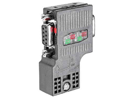 6ES7972-0BB52-0XA0 – Plug kết nối PROFIBUS outlet cáp 90° ổ cắm PG