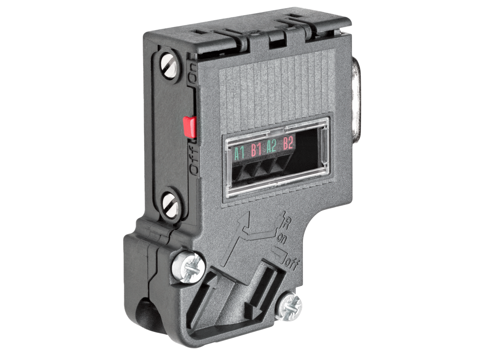 6ES7972-0BA42-0XA0 – Plug kết nối PROFIBUS cáp outlet inclined