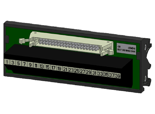 6ES7392-1BN00-0AA0 – Gói Terminal block in spring-load S7-300 (2 cái)