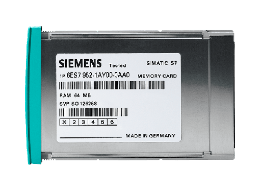 6ES7952-1KP00-0AA0 – Thẻ nhớ cho S7-400 8 Mb