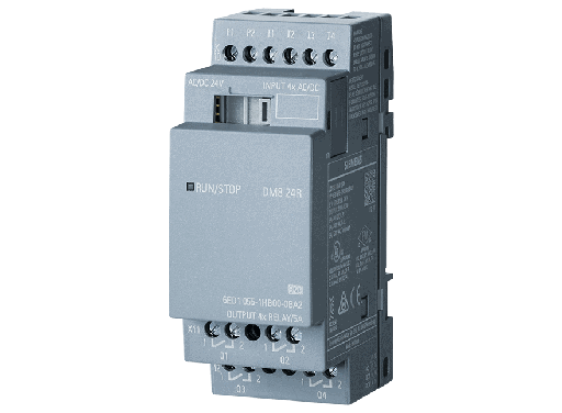 6ED1055-1HB00-0BA2 – Module mở rộng LOGO! DM8 24R 4 DI/ 4 DO