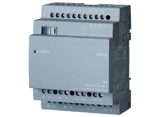 6ED1055-1CB10-0BA2 – Module mở rộng LOGO! DM8 24V 8 DI/8 DO