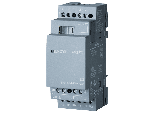 6ED1055-1MD00-0BA2 – Module mở rộng LOGO! AM2 RTD 2AI