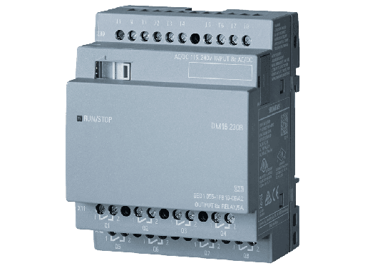 6ED1055-1FB10-0BA2 – Module mở rộng LOGO! DM16 230R 8DI/8DO