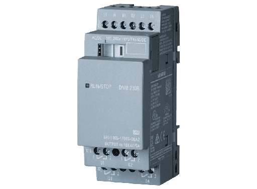 6ED1055-1FB00-0BA2 – Module mở rộng LOGO! DM8 230R 4DI/4DO