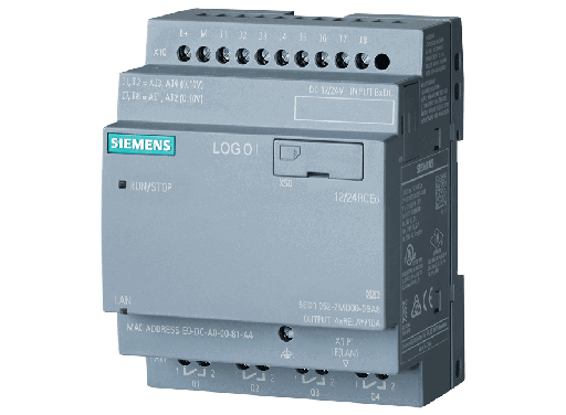 6ED1052-2MD08-0BA1 – Module Logic LOGO! 12/24RCEO 8DI(4AI)/4DQ