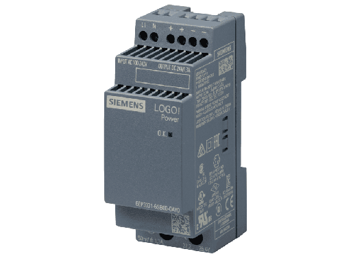6EP3331-6SB00-0AY0 – Stabilized power supply LOGO! Power 24 V, 1.3 A