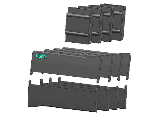 6ES7291-1AB30-0XA0 – Door Kit CPU 1214 S7-1200 (4 cái)