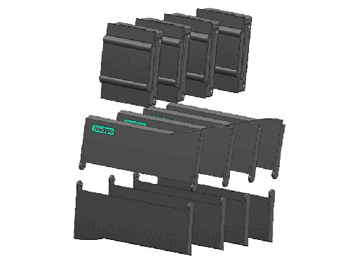 6ES7291-1AA30-0XA0 – Door Kit CPU 1211/1212 S7-1200 (4 cái)