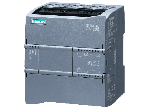 6ES7211-1HE40-0XB0 – Compact CPU 1211C DC/DC/relay S7-1200
