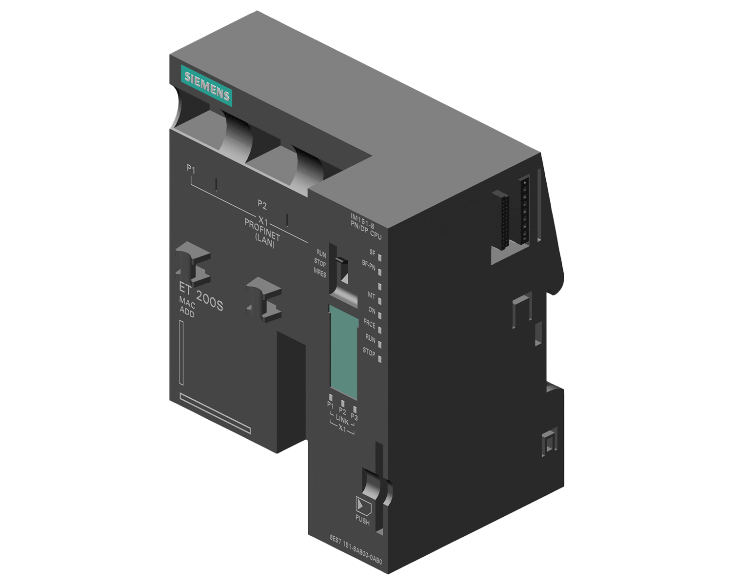 6ES7151-8AB01-0AB0 – CPU IM151-8 PN/DP ET 200S